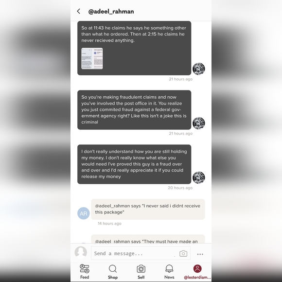 Beware of this scammer - Picture 7 of 9